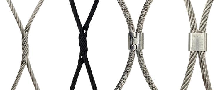 黑色不銹鋼繩網的性能